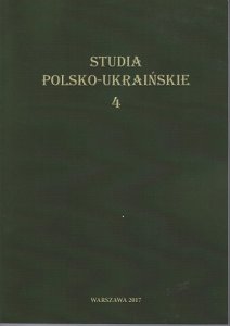 Sobol, V. (red.) (2017). Studia polsko-ukraińskie 4. Warszawa: Wydział Lingwistyki Stosowanej UW